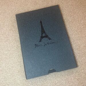 Paris Je T'aime photo album/notebook